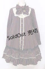 Angelic Pretty / Pretty Schoolワンピース（2015）  ネイビー系 O-25-07-23-015-AP-OP-IG-OS