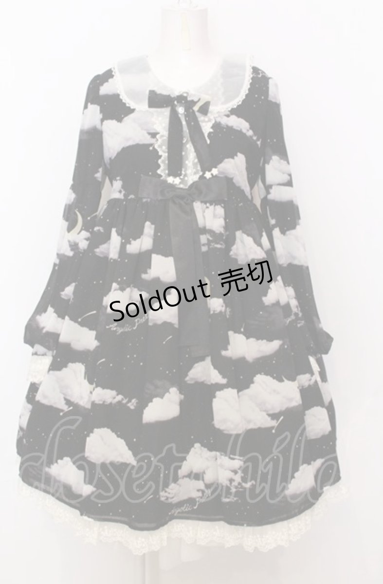 画像1: Angelic Pretty / Misty Skyワンピース（2015）  クロ O-25-07-23-021-AP-OP-IG-OS (1)