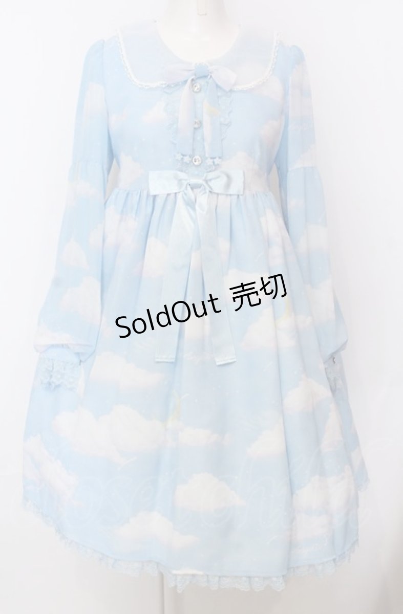 画像1: Angelic Pretty / Misty Skyワンピース  サックス O-25-07-23-022-AP-OP-IG-OS (1)