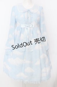 Angelic Pretty / Misty Skyワンピース  サックス O-25-07-23-022-AP-OP-IG-OS