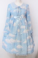 画像1: Angelic Pretty / Misty Skyワンピース  サックス O-25-07-23-022-AP-OP-IG-OS (1)