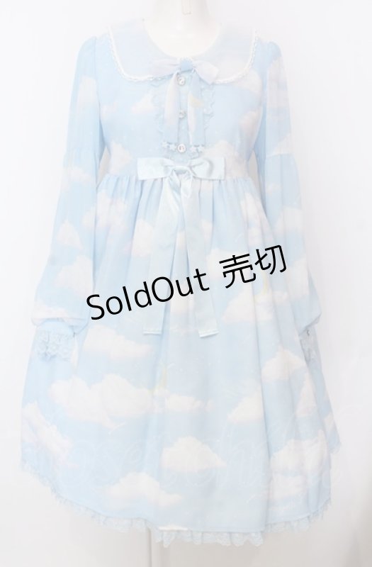 画像1: Angelic Pretty / Misty Skyワンピース  サックス O-25-07-23-022-AP-OP-IG-OS (1)