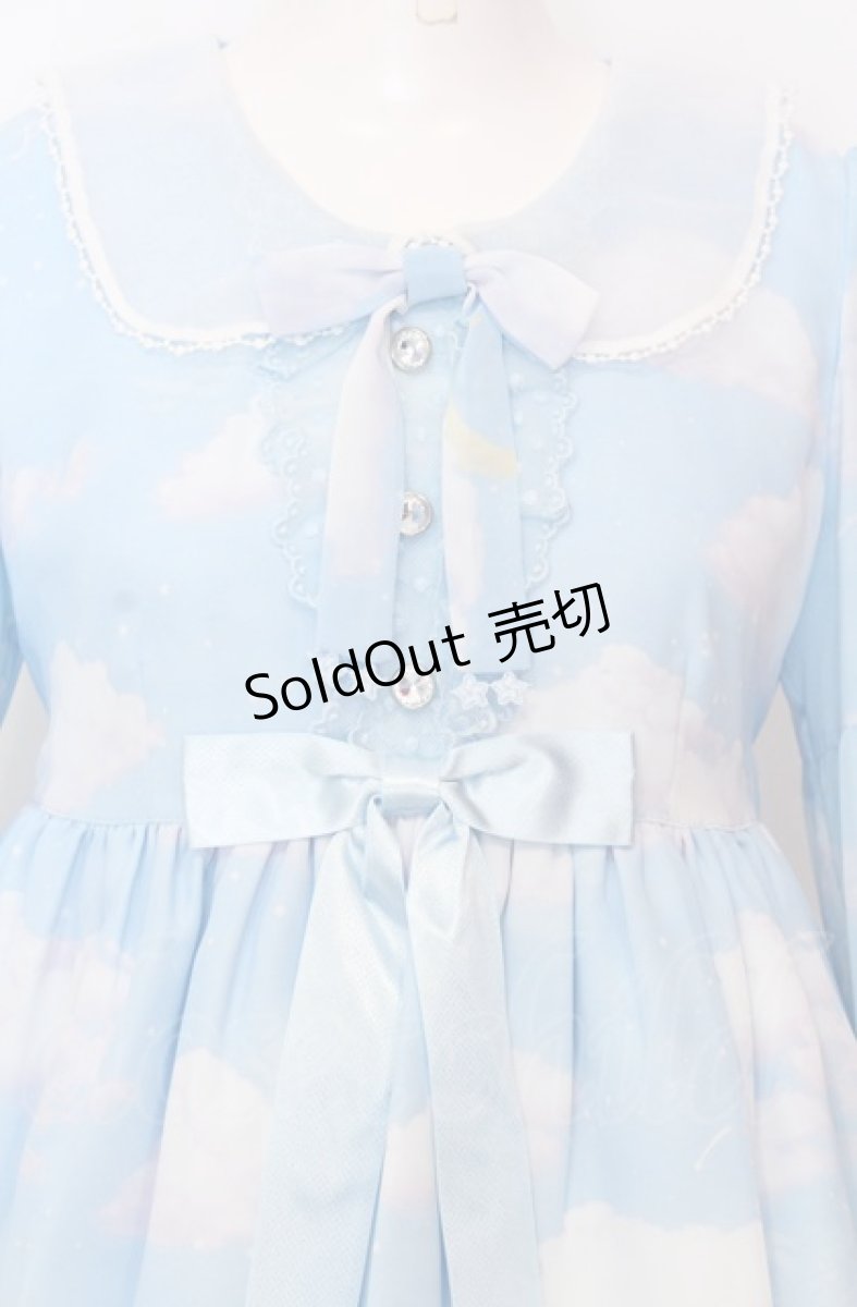 画像2: Angelic Pretty / Misty Skyワンピース  サックス O-25-07-23-022-AP-OP-IG-OS (2)