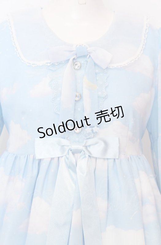 画像2: Angelic Pretty / Misty Skyワンピース  サックス O-25-07-23-022-AP-OP-IG-OS (2)