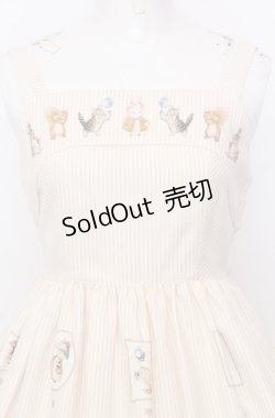 画像2: Innocent World / ピーターラビットハイウエストジャンパースカート M アイボリー O-25-07-23-026-IW-OP-IG-OS