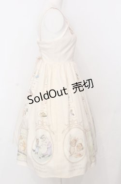 画像4: Innocent World / ピーターラビットハイウエストジャンパースカート M アイボリー O-25-07-23-026-IW-OP-IG-OS