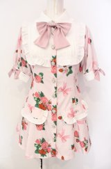 Ank Rouge / ストロベリーローズプリントセットアップ  ピンク O-25-07-24-001-CA-OP-IG-OS