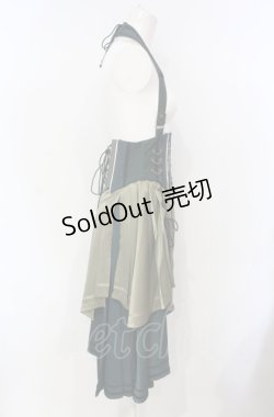 画像3: Ozz oneste / Fairy tale Roseコルセットオーバースカート  グリーン O-25-07-24-026-OO-SK-IG-OS