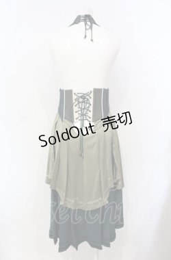 画像4: Ozz oneste / Fairy tale Roseコルセットオーバースカート  グリーン O-25-07-24-026-OO-SK-IG-OS