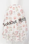 Emily Temple cute / Vintage Strawberryロングスカート  オフ O-25-07-24-027-ET-SK-IG-OS