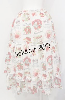 画像4: Emily Temple cute / Vintage Strawberryロングスカート  オフ O-25-07-24-027-ET-SK-IG-OS