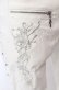 画像2: Ozz Croce / エンブロイダリーストレッチデニムパンツ  ホワイト O-25-07-24-004-OO-PA-IG-OS (2)