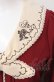画像2: axes femme / 刺繍入りセーラーワンピース M ワイン O-25-07-24-031-AX-OP-OW-OS (2)