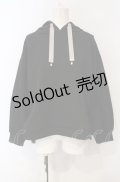 axes femme / バックフリルパーカープルオーバー F クロ O-25-07-24-035-AX-TO-OW-OS