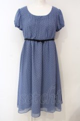 MILK / フリーズdress  ブルー O-25-07-24-040-ML-OP-OW-OS