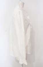 画像3: Jane Marple / コットンレーススタンドネックブラウス m シロ O-25-07-24-049-JM-BL-IG-OS (3)