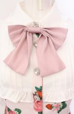 画像2: Ank Rouge / ストロベリーローズプリントセットアップ  ピンク O-25-07-24-001-CA-OP-IG-OS (2)