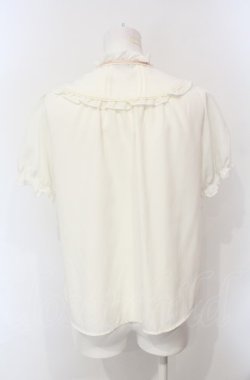 画像4: Amavel / 三角タックブラウス  オフ×ピンク O-25-07-24-060-CA-BL-IG-OS