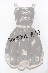 Innocent World / 天文時計と星座のベルトジャンパースカート M（93cm丈） ブラウン O-25-07-24-007-IW-OP-IG-OS