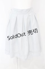 Fi.n.t / サイドレースアップスカート  サックス O-25-07-24-068-CA-SK-IG-ZT395