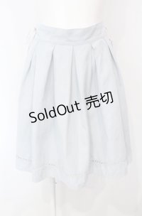 Fi.n.t / サイドレースアップスカート  サックス O-25-07-24-068-CA-SK-IG-ZT395