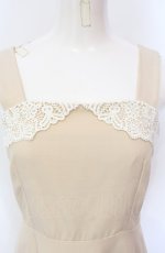 画像2: an another angelus / レース襟ジャンパースカート  アイボリー O-25-07-24-069-CA-OP-IG-ZT431 (2)