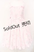 Chalmiere / FancyDollsジャンパースカート M ピンク O-25-07-24-009-LO-OP-OW-OS