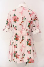 画像4: Ank Rouge / ストロベリーローズプリントセットアップ  ピンク O-25-07-24-001-CA-OP-IG-OS (4)