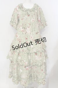 PINK HOUSE / オーナメントローズプリントワンピース  ピンク O-25-07-24-014-LO-OP-IG-OS