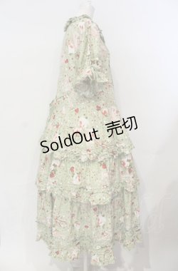 画像3: PINK HOUSE / オーナメントローズプリントワンピース  ピンク O-25-07-24-014-LO-OP-IG-OS