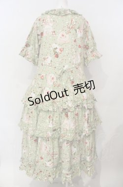 画像4: PINK HOUSE / オーナメントローズプリントワンピース  ピンク O-25-07-24-014-LO-OP-IG-OS