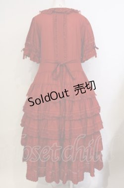 画像4: PINK HOUSE / Dolly race ワンピース  アカ O-25-07-24-015-LO-OP-IG-OS