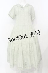 PINK HOUSE / ドットセーラーワンピース  ミント O-25-07-24-021-LO-OP-IG-OS