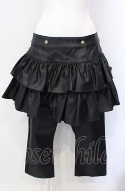 画像1: Na+H / surface巻きスカートパンツセット  ブラック O-25-07-24-003-PU-PA-IG-OS