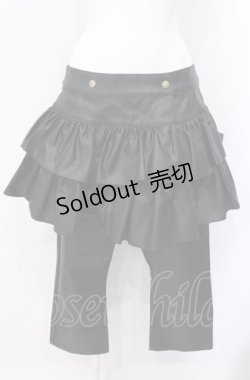 画像1: Na+H / surface巻きスカートパンツセット  ブラック O-25-07-24-003-PU-PA-IG-OS