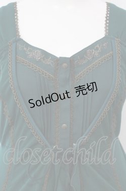 画像2: Ozz oneste / カメオプリントジレワンピース  グリーン O-25-07-24-025-OO-OP-IG-OS