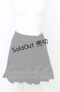 axes femme / リボンセットプリーツスカパン  クロ O-25-07-25-001-AX-PA-IG-ZT061