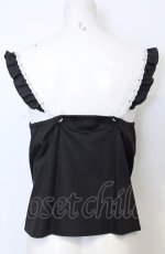 画像3: MILK / レース UP キャミ  クロ O-25-07-25-037-ML-TO-IG-ZT069 (3)