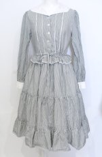画像1: Melody BasKet / Nightingaleワンピース M ブラック O-25-07-25-043-LO-OP-OW-ZT313 (1)