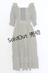 marcHenTica / シャルロットワンピース  オリーブ O-25-07-25-047-LO-OP-OW-OS