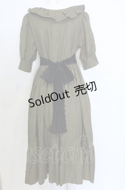 画像3: marcHenTica / シャルロットワンピース  オリーブ O-25-07-25-047-LO-OP-OW-OS