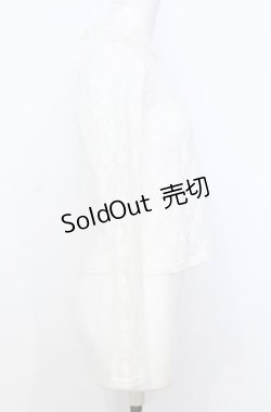 画像2: DearMyLove / 総レースプルオーバー M シロ O-25-07-25-007-EL-TO-OW-OS