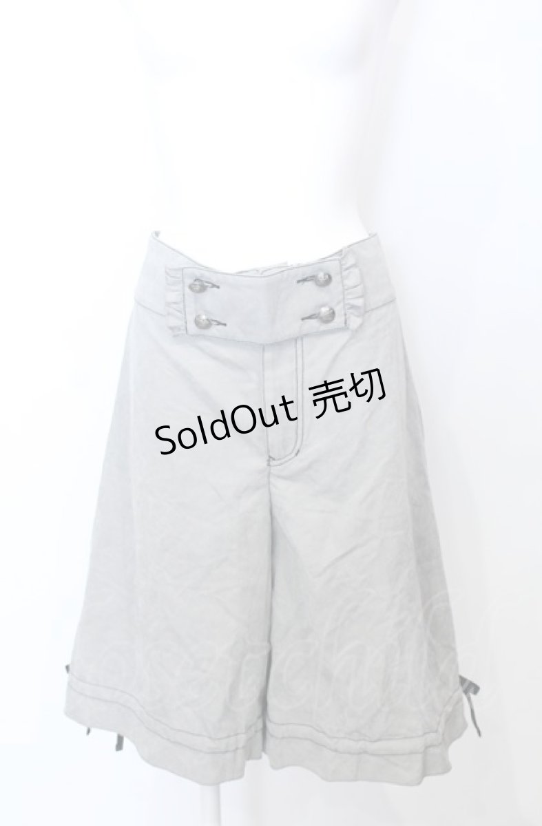 画像1: ALGONQUINS / フリルバルーンパンツ  グレー O-25-07-25-002-AL-PA-IG-ZT399 (1)