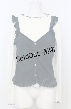 画像1: axes femme POETIQUE / ニットビスチェセットプルオーバー M グリーン×キナリ O-25-07-25-013-AX-TO-OW-OS