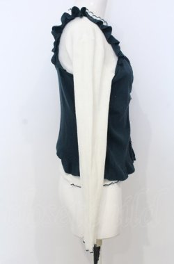 画像2: axes femme POETIQUE / ニットビスチェセットプルオーバー M グリーン×キナリ O-25-07-25-013-AX-TO-OW-OS
