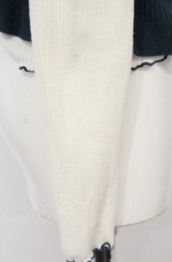 画像3: axes femme POETIQUE / ニットビスチェセットプルオーバー M グリーン×キナリ O-25-07-25-013-AX-TO-OW-OS