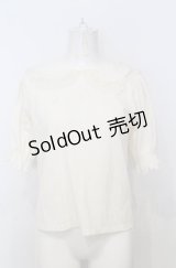 m petit by misako / 丸襟プルオーバー S キナリ O-25-07-25-014-LO-TO-OW-OS