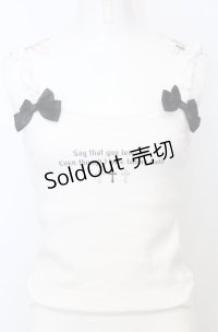 Hauls / お風呂ギライれーすキャミ  オフ×クロ O-25-07-25-020-PU-TO-IG-OS