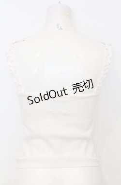 画像3: Hauls / お風呂ギライれーすキャミ  オフ×クロ O-25-07-25-020-PU-TO-IG-OS