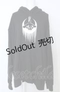 KRY CLOTHING / ｘサンリオキャラクターズパーカーCinnamoroll  ブラック O-25-07-25-003-EL-TO-YM-OS